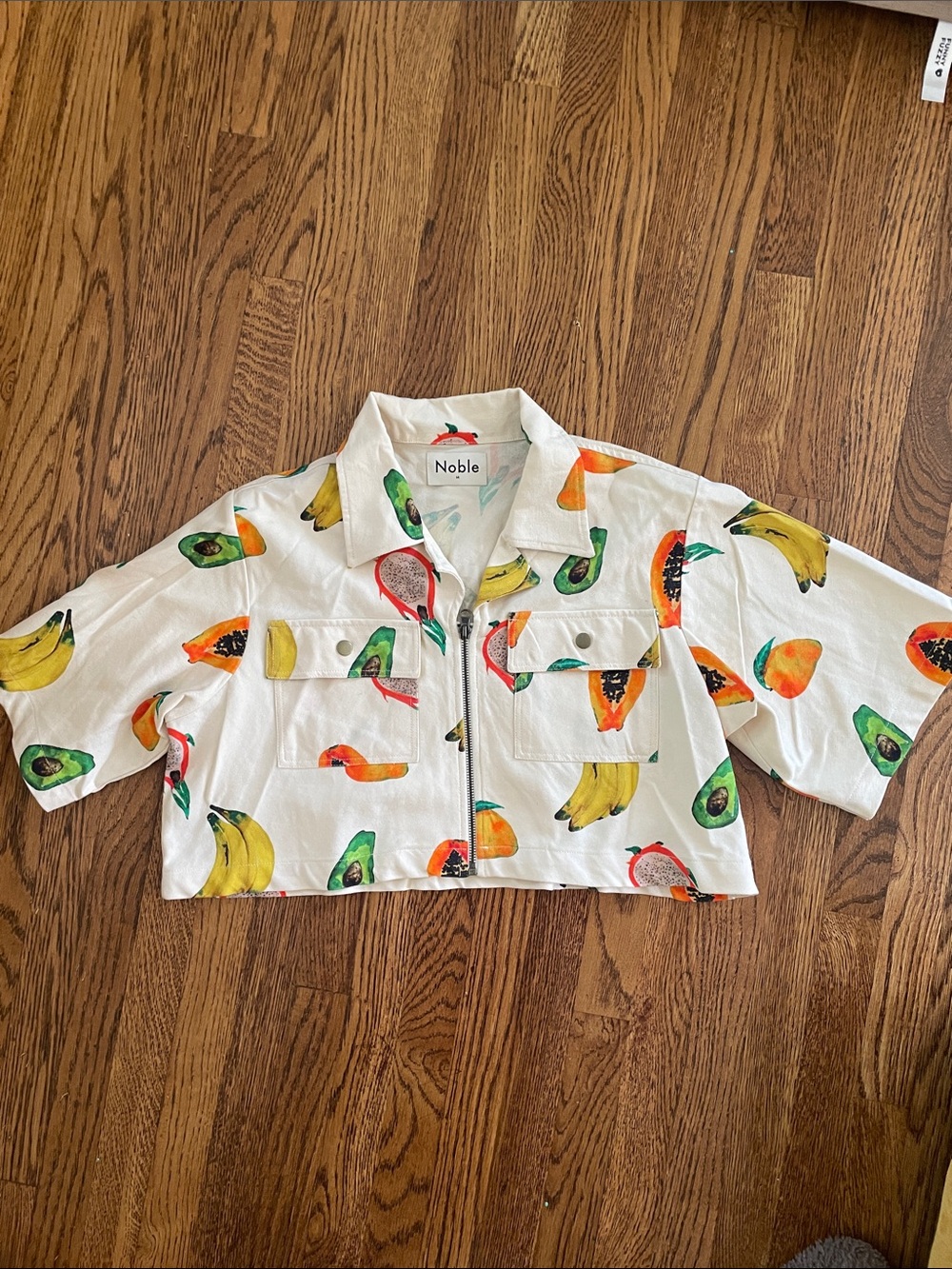 Noble Utility Shirt- S 
New without tags
Zipper 
Front Pockets